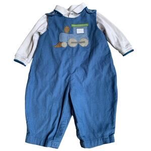 Petit Ami 2pc Longalls‎ NWT size 6 mo